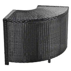 Spa-Umrandung Spa-Rahmen Quadratisches Outdoor-Rattan-Sofa-Set