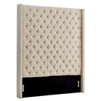 Naples Button-Tufted Wingback-Kopfteil ohne Bettgestell von iNSPIRE Q Artisan