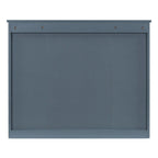 Moderner 36'' Badschrank mit Aufsatzwaschbecken und Spiegelschrank, 2 Türen und 2 Schubladen