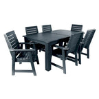 HIGHWOOD PROFESSIONAL 7-teiliges Outdoor-Esszimmer-Set 42x72