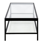Alexis Couchtisch aus Metall und Glas