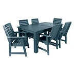 HIGHWOOD PROFESSIONAL 7-teiliges Outdoor-Esszimmer-Set 42x72