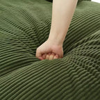 360° drehbarer Loungesessel, drehbarer runder Fass-Sessel mit Kissen für das Wohnzimmer