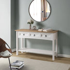 Holz-Dielentisch Konsole 3 Schubladen Corona | Furniture Dash - N/A
