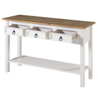 Holz-Dielentisch Konsole 3 Schubladen Corona | Furniture Dash - N/A