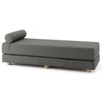 Tagesbett / ausklappbares Schlafsofa (Queensize) - Microvelvet