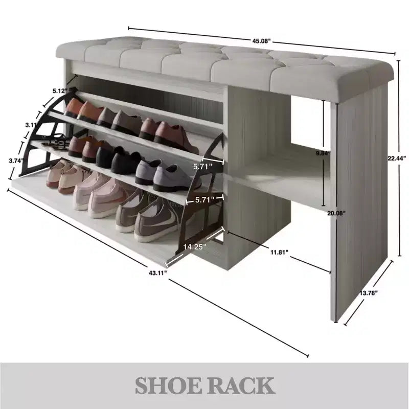 ChaletPosh Aufbewahrungs-Schuhbank