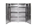 Seville Classics UltraHD 2-teiliges, extrabreites Aufbewahrungsschrank-Set, 60 x 24