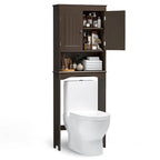 Badezimmerschrank, Toilettenschrank, Badezimmerregal über der Toilette, Toiletten-Raumsparer