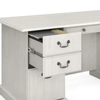 Bush Furniture Saratoga Chefsessel mit Schubladen und Stauraum
