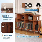 COZONY Flaschenschrank mit 6 Flaschen, Gläserhalter und offenen Fächern für Küche, Esszimmer und Wohnbereich