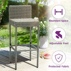 Moasis 5-teiliges Outdoor-Möbel-Set aus Polyrattan – 5-teilig