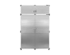 Seville Classics UltraHD 2-teiliges, extrabreites Aufbewahrungsschrank-Set, 60 x 24