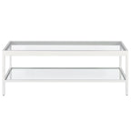 Alexis Couchtisch aus Metall und Glas