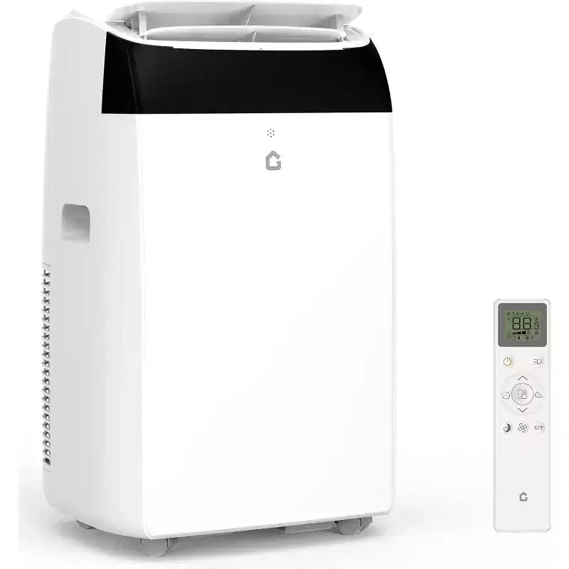 14.000 BTU Klimaanlagen mit Kühlleistung bis zu 70 m², 3-in-1 Mobile Klimaanlage mit Kühl-, Entfeuchtungs- und Ventilator-Modus und Fernbedienung