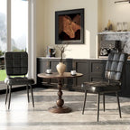Moderne Esszimmerstühle 2er/4er/6er/8er Set, Polsterstühle mit dickem Kissen für Esszimmer