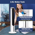 Costway 3-in-1 Verdunstungs-Luftkühler 41'' Tragbarer Turmventilator Luftbefeuchter