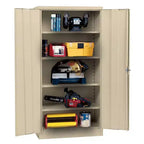 Edsal 36Bx18Tx72H freistehender Stahlschrank Beige