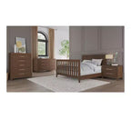 Child Craft Kieran Kinderbett, Doppelkommode und Wäscheschrank Set, 3-teilig, beinhaltet 4-in-1 umwandelbares Kinderbett, Kommode und Wäscheschrank