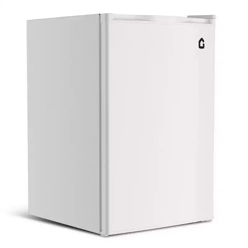 4.5 Cu.Ft Minikühlschrank mit Gefrierfach, Kompakter Kühlschrank mit wechselbarem Türanschlag, verstellbarem Thermostat, energieeffizient, kleiner Kühlschrank