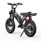 Eilleo 20 Fat Tire E-Bike, 750W Motor (920W Spitze), 40 km/h, 80-110 km Reichweite, 48V 15.6Ah Akku, Dual-Federung, Shimano 7-Gang