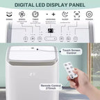 14000 BTU Mobile Klimaanlage, kühlt bis zu 70 m², mobiles Klimagerät mit Entfeuchter
