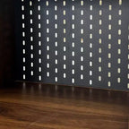 GDFStudio Sinclair Modern 36 Klappbarer Schreibtisch aus Holz mit Ablage