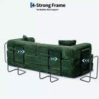 80.7 5-in-1 Schlafsofa – Kord, 544 kg, kein Aufbau